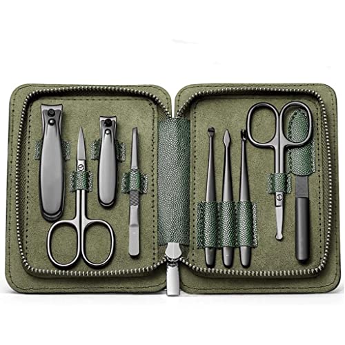 XIXIDIAN 9 PCS Conjunto de manicura, Clippers de