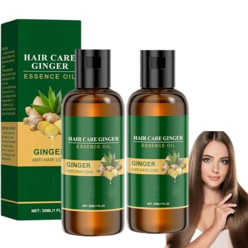 Aceite de angélica y jengibre para el cabello,