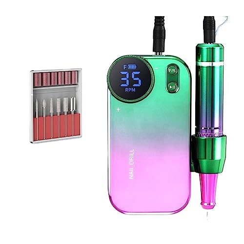 RUHEN Taladro de uñas eléctrico Máquina de Taladro