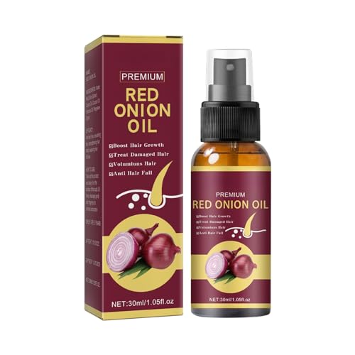 El aceite capilar de cebolla roja y el sérum