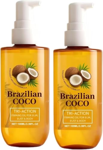 Aceite Corporal Reafirmante de Coco Brasileño,