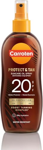 Carroten Protect&Tan Aceite Bronceador SPF 20, 150