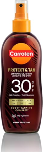 Carroten Protect&Tan Aceite Bronceador SPF 30, 150