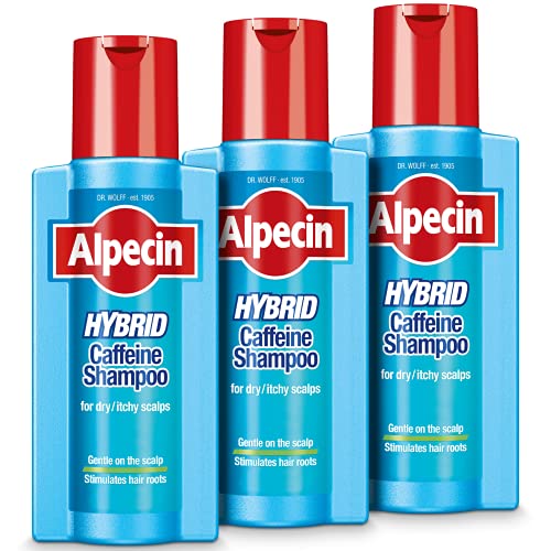 Champú Alpecin Hybrid 3x 250 ml | Champú natural