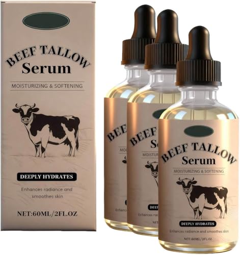Sérum facial hidratante de sebo, hidratación y