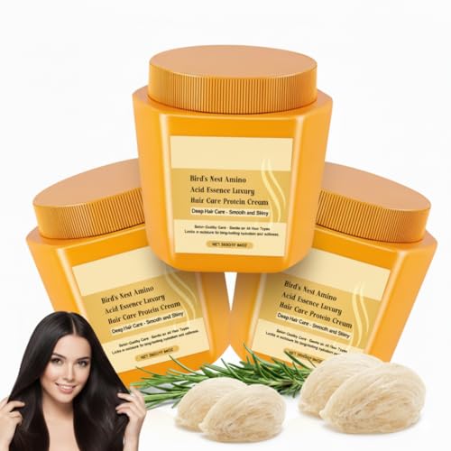 Lujosa crema para el cabello nutritiva con esencia