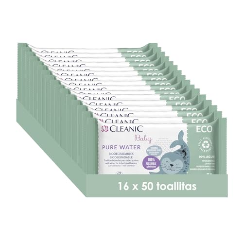 Cleanic Toallitas Húmedas Baby Eco Pure Water -