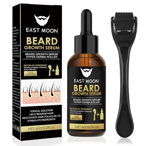 Crece Barba Kit,Kit de Crecimiento de la Barba,Kit