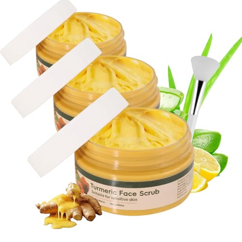 Crema Exfoliante Facial De Cúrcuma, Exfoliante