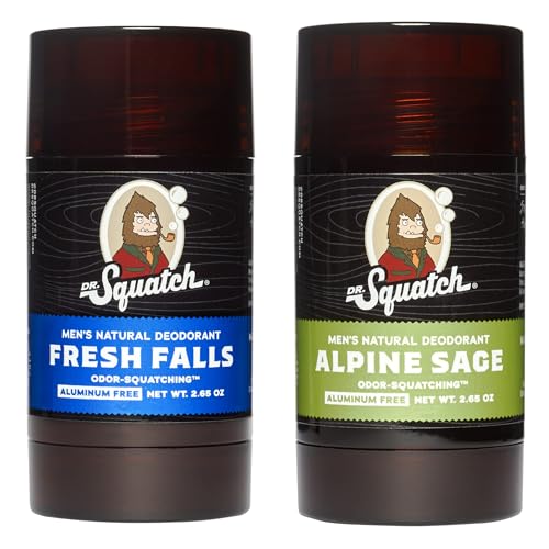 Dr. Squatch Desodorante natural para hombre, sin