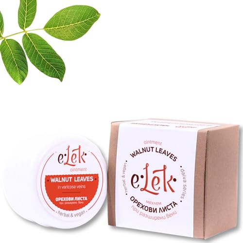 ELEK Crema para pies de hojas de nogal natural, 40