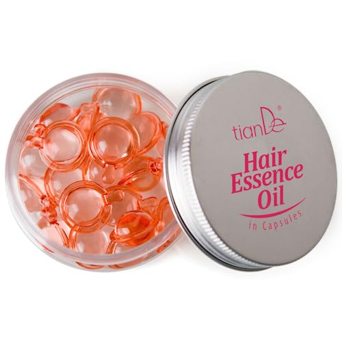 Esencia de Aceite para el Cabello en Cápsulas,