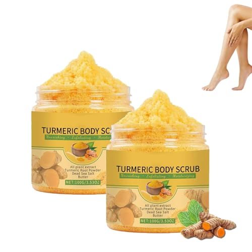 El Exfoliante Corporal de Cúrcuma, un exfoliante