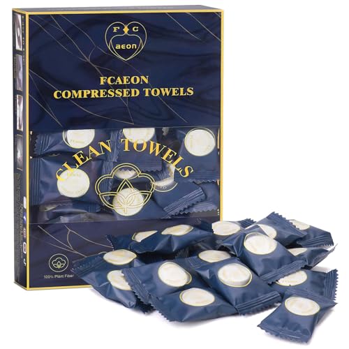 FCaeon Toallas Comprimidas 100 Unidades, Toallas