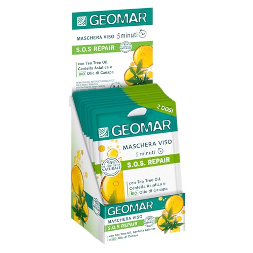 GEOMAR | Mascarilla Facial SOS Repair, Efecto