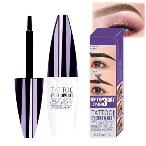 Gel de ceja con cejas fácil: impermeable e