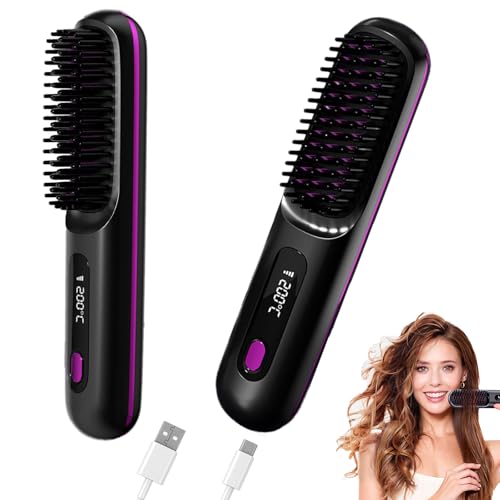 Go Brush Pro - Cepillo alisador de cabello