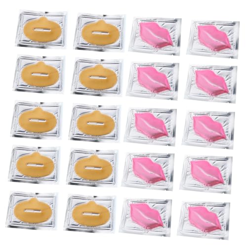 HAPINARY 20piezas Mascarilla Labial Gel Nutritiva