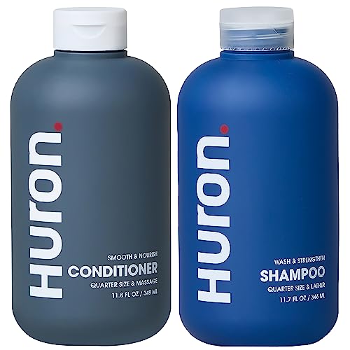 Huron Champú y acondicionador para hombres, aroma