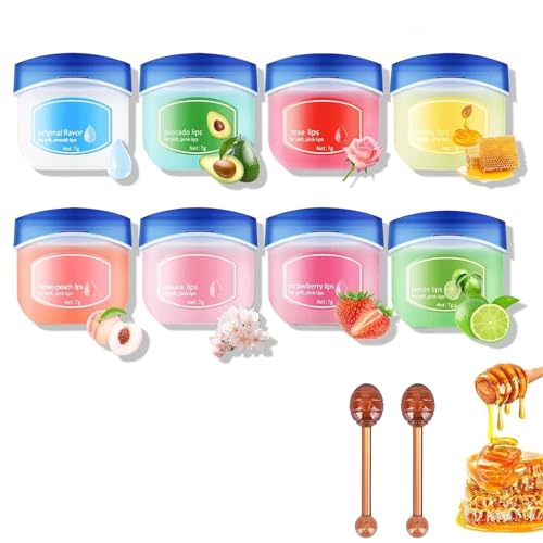 Hydrating Lip Balm Set 8 Piezas, Lip Therapy,
