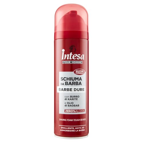 INTESA POUR HOMME | Espuma de Afeitar, Barbas