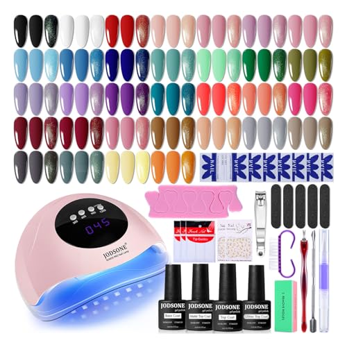 JODSONE Kit de esmalte de uñas en gel con U V