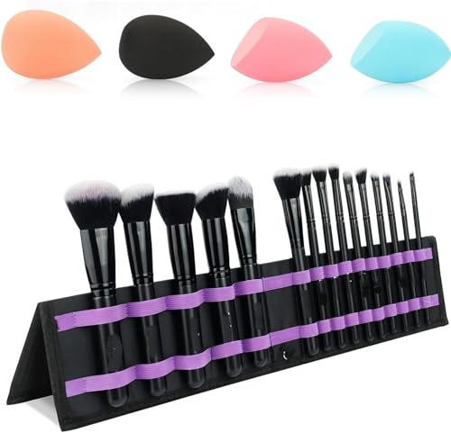 Juego de brochas de maquillaje, 15 brochas de