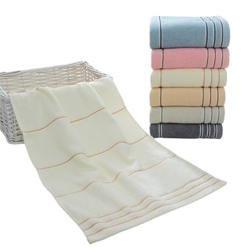 KJHZCE 4 Toallas de Mano de algodón Puro for baño,
