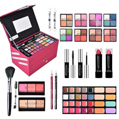 Kit de maquillaje para mujer Kit completo,Kit de
