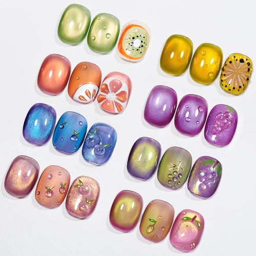 MIZHSE Cat Eye - Esmalte de uñas de gel UV con