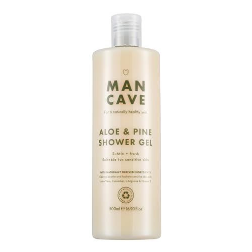 ManCave Gel de Ducha Hombre de Aloe y Pino, 500 ml
