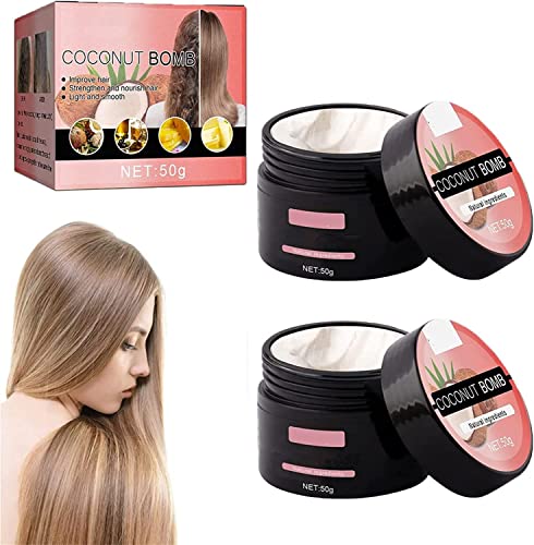 Mascarilla nutritiva para el cabello con bomba de