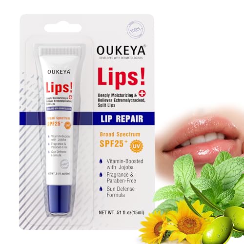 OUKEYA Bálsamo Labial SPF 25+, Chapstick Solar