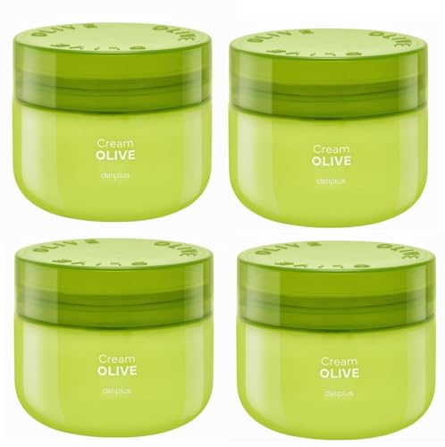 Pack 4 Cremas corporal de Oliva Deliplus con