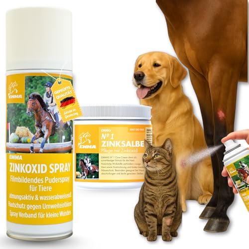 Pomada de Zinc + Spray de Zinc Perro Caballo
