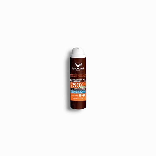 MAN Protector Solar Facial y Corporal SPF 50+ con