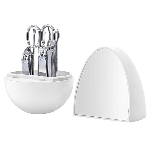 QWAXTRIW Juego De Cortauñas Manicura, Kit De