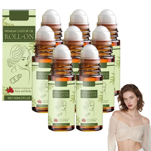 Rodillo de aceite de ricino para cuerpo facial de