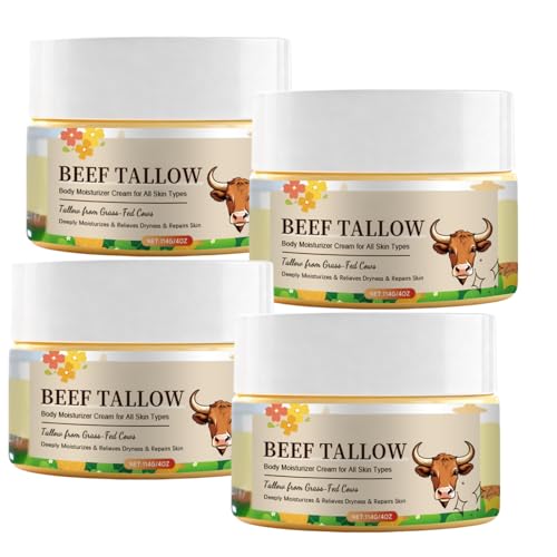 Sebo de ternera para la piel - Crema batida con
