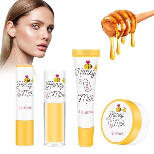Set de 4 Cuidado de Labios, Bálsamo Labial