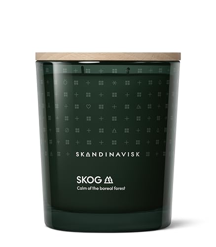 Skandinavisk Skog 'Forest' Vela perfumada con 2