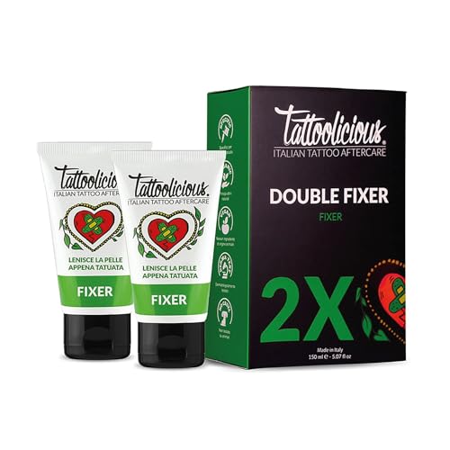 Tattoolicious DOUBLE FIXER - Crema Calmante para