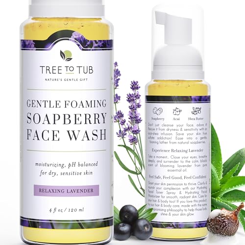 Tree To Tub Lavado facial de piel sensible para