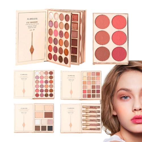 Tuxuseo Paleta de sombras de ojos, 48 colores