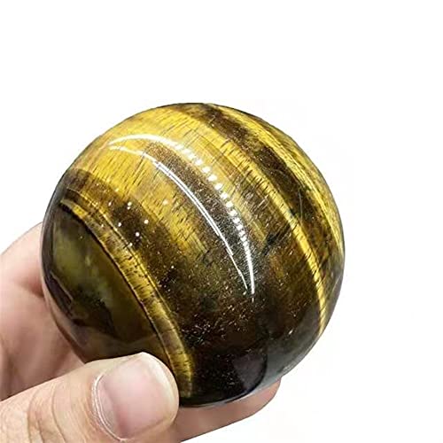XJVPLIYCV 1 Esferas de Piedra de Ojo de Tigre
