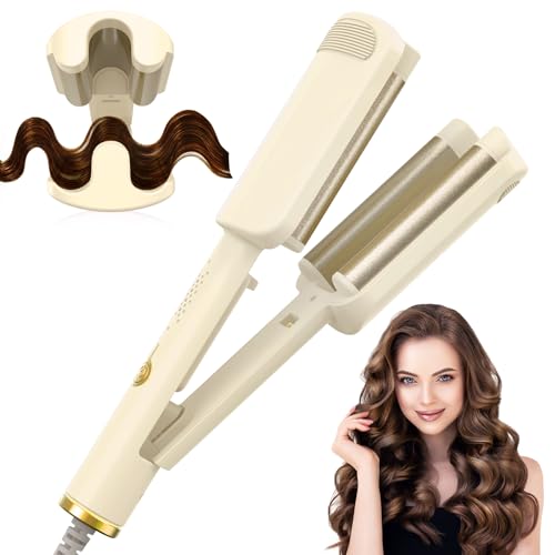 AISEELY Rizador de Pelo, 32 MM Rizador Pelo Ondas,