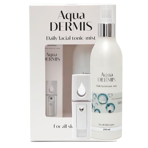 AquaDERMIS Kit Bruma Facial 250ml con Mini Fogger