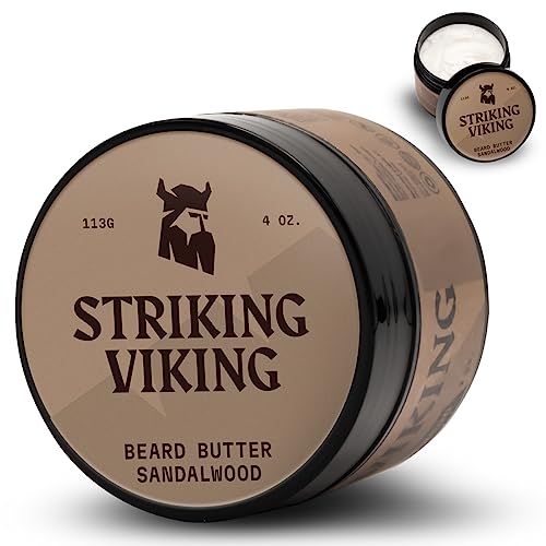 Mantequilla de barba Striking Viking: bálsamo no