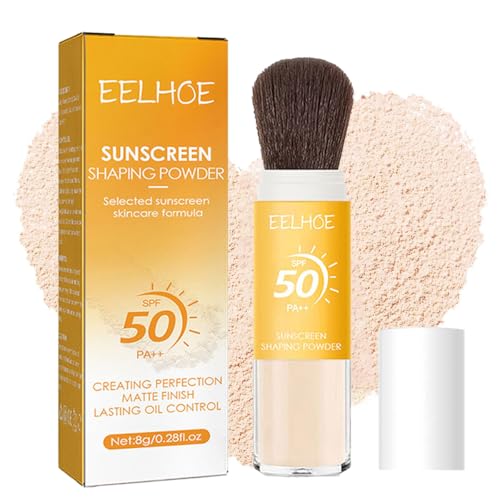 Baorder Polvo de ajuste solar mineral, SPF 50 PA