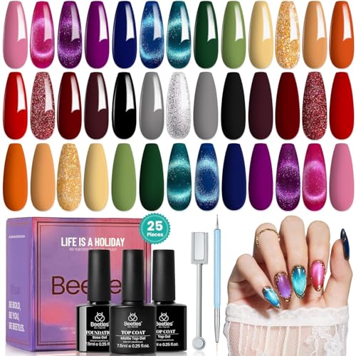 beetles Gel Polish Set de 20 esmaltes de uñas en